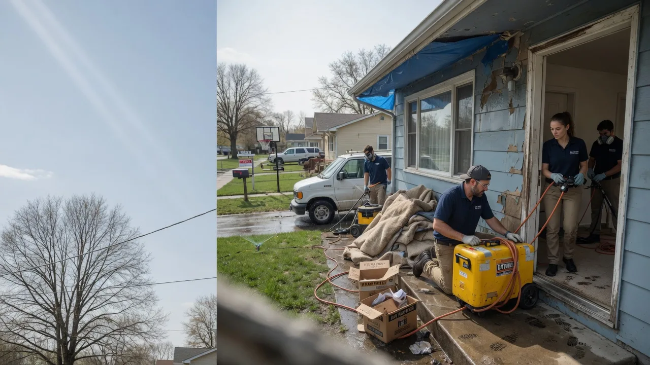 Basement Flood Cleanup in Garretson, SD near me